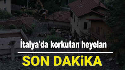 Son dakika... İtalya'da heyelan