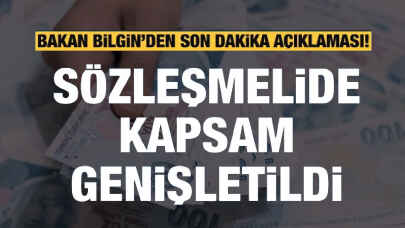 Son dakika! Sözleşmeli personeller için kapsam genişletildi