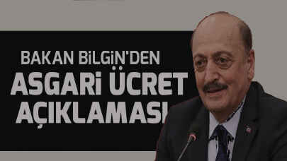 Vedat Bilgin asgari ücret tartışmalarına son noktayı koydu