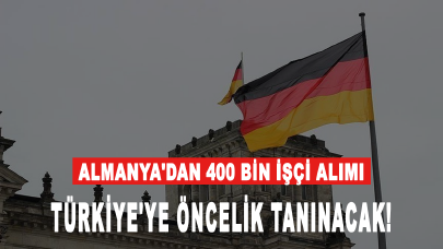 Almanya'dan 400 bin işçi alımı: Türkiye'ye öncelik tanınacak!