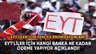 EYT'liler için yeni yıl promosyonları!