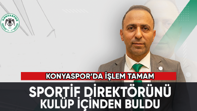 Konyaspor'a yeni sportif direktör