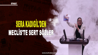 Sera Kadıgil'den Meclis'te sert sözler