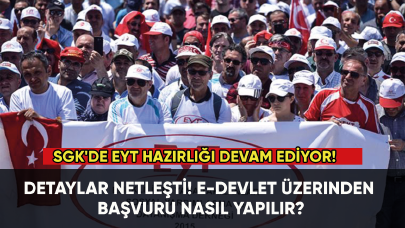 SGK'de EYT hazırlığı devam ediyor! Detaylar netleşti