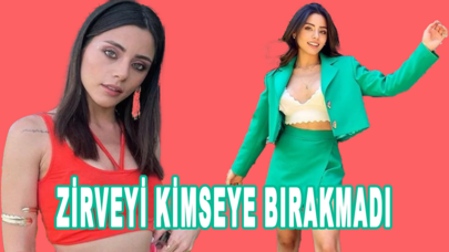 Sıla Türkoğlu zirveyi kimseye bırakmadı