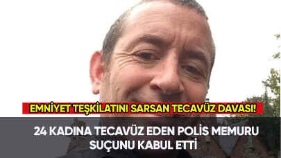 24 kadına tecavüz eden polis memuru itiraf etti!