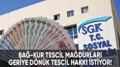 Bağ-Kur tescil mağdurlarına geriye dönük tescil hakkı verilecek mi? İşte son gelişmeler...