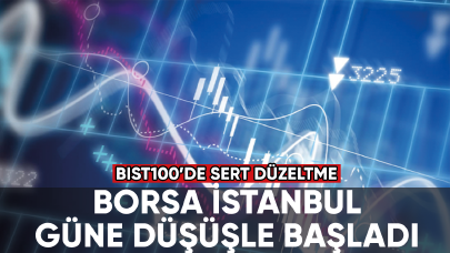 Borsa İstanbul güne düşüşle başladı