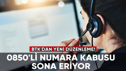 BTK'dan yeni düzenleme! 0850'li numara kabusu sona eriyor