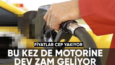 Bu gece motorine dev zam var