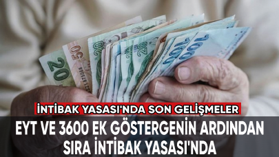 EYT ve 3600 ek göstergenin ardından sıra İntibak Yasası'nda