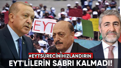 EYT'lilerin sabrı kalmadı!