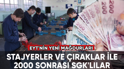 EYT'nin yeni mağdurları: Stajyerler ve çıraklar ile 2000 sonrası SGK'lılar