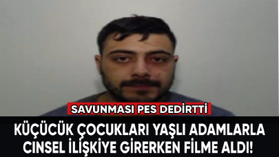 Küçücük çocukları yaşlı adamlarla cinsel ilişkiye girerken filme aldı! Savunması pes dedirtti...