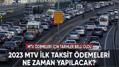 MTV ödemeleri için tarihler belli oldu: İlk taksit ödemeleri ne zaman yapılacak?