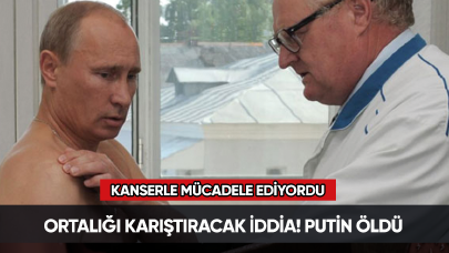 Ortalığı karıştıracak iddia! Putin öldü