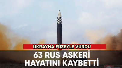 Ukrayna füzeyle vurdu, 63 Rus askeri öldü