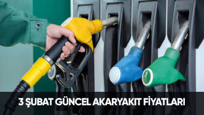 3 Şubat güncel akaryakıt fiyatları