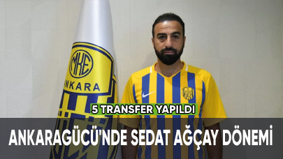 Ankaragücü'nde Sedat Ağçay dönemi