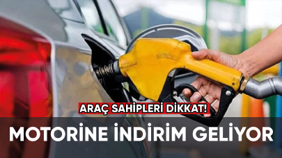 Bu gece motorine indirim geliyor