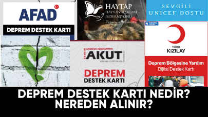 Deprem destek kartı nedir? Nereden alınır?