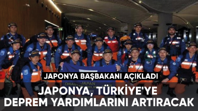 Japonya, Türkiye'ye deprem yardımlarını artıracak