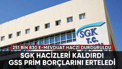 SGK hacizleri kaldırdı, GSS prim borçlarını erteledi