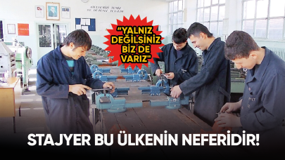 Stajyer bu ülkenin neferidir!