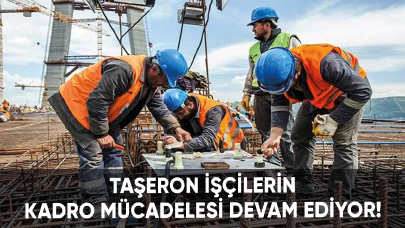 Taşeron işçilerin kadro mücadelesi devam ediyor!