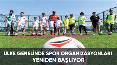 Ülke genelinde spor organizasyonları yeniden başlıyor