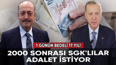 2000 sonrası SGK'lılar adalet istiyor: 1 günün bedeli 17 yıl!