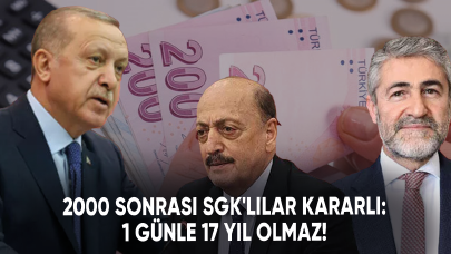 2000 sonrası SGK'lılar kararlı: 1 günle 17 yıl olmaz!