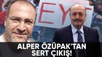 Alper Özüpak'tan sert çıkış!