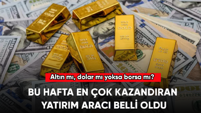 Altın mı, dolar mı? En çok kazandıran yatırım aracı netleşti