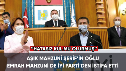 Aşık Mahzuni Şerif’in oğlu Emrah Mahzuni de İYİ Parti’den istifa etti