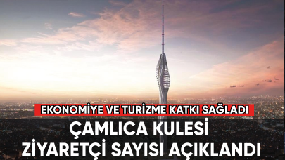 Çamlıca Kulesi ziyaretçi sayısı açıklandı