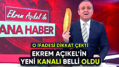 Ekrem Açıkel geri dönüyor: İşte yeni kanalı