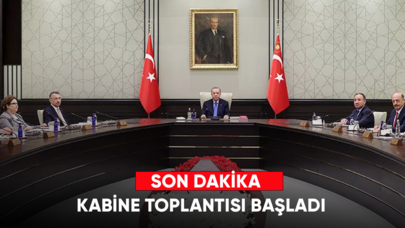 Kabine toplantısı başladı