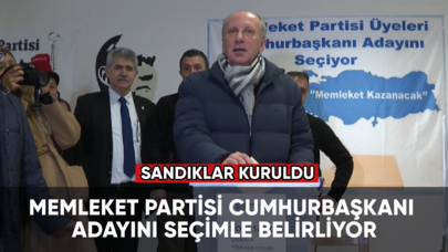 Memleket Partisi cumhurbaşkanı adayını seçimle belirliyor