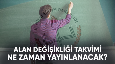 Öğretmenler tepkili! Alan Değişikliği Takvimi ne zaman yayınlanacak?