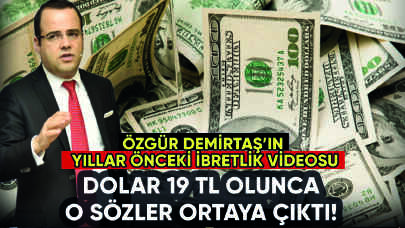 Dolar 19 TL olunca Özgür Demirtaş'ın yıllar önceki sözleri ortaya çıktı!