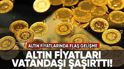 Son dakika... Altın fiyatlarında flaş gelişme!