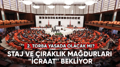 Staj ve çıraklık mağdurları ''İCRAAT'' bekliyor