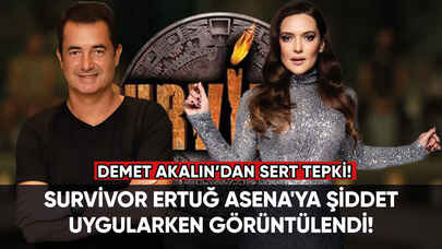 Survivor Ertuğ, Asena'ya şiddet uygularken görüntülendi!