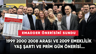 1999 2000 2008 arası ve 2009 emeklilik yaş şartı ve prim gün önerisi...