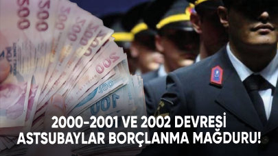 2000-2001 ve 2002 devresi astsubaylar borçlanma mağduru!