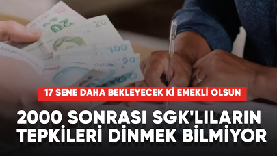 2000 sonrası SGK'lıların tepkileri dinmek bilmiyor