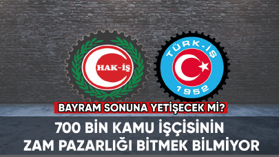 700 bin kamu işçisinin zam pazarlığı bitmek bilmiyor