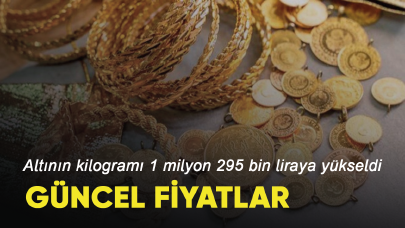 Altının kilogramı 1 milyon 295 bin liraya yükseldi