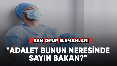 ASM Grup Elemanları: "Adalet bunun neresinde sayın bakan?"